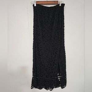 Double D Ranch Black Lace Skirt